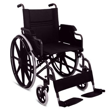 Comfortable Steel Manual Foldable Wheelchair for Disabled Elderly