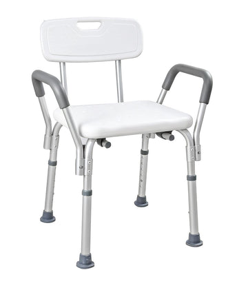 Shower Chair Bath Seat With Padded Arm
