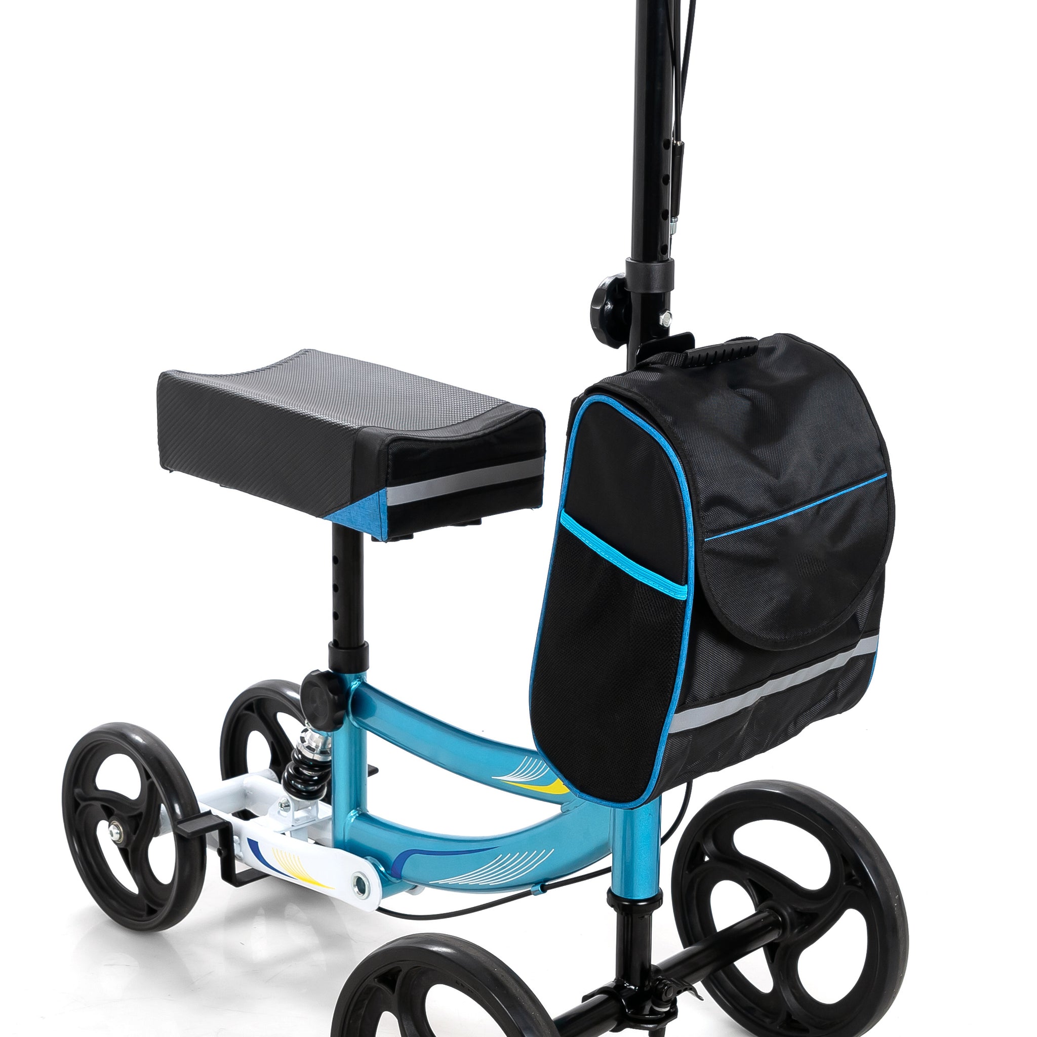 Folding Knee Scooter With Rear Suspension