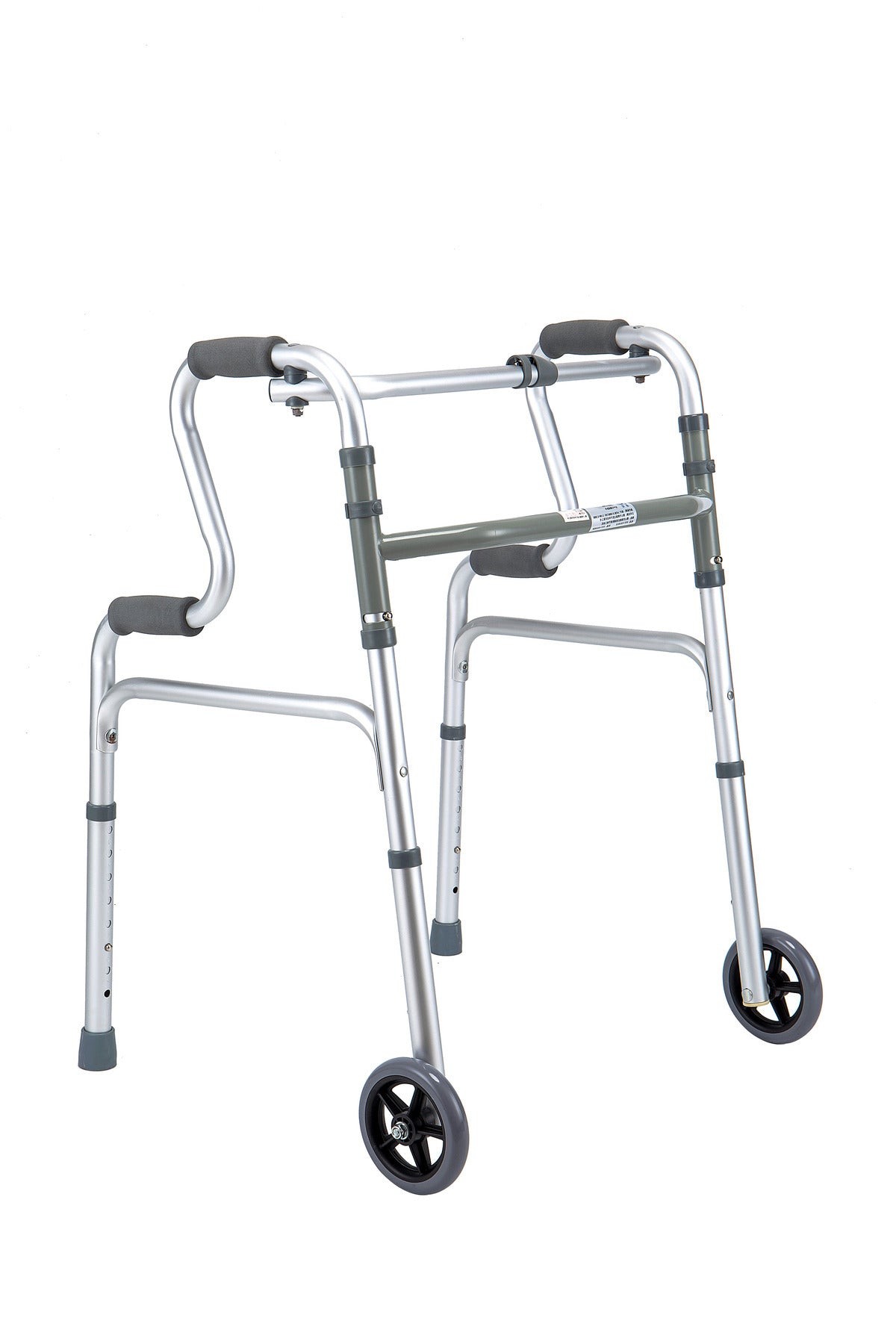 Folding Walker with Height Adjustable with 5" inches wheels