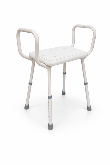 Adjustable Shower Chair with Armrests