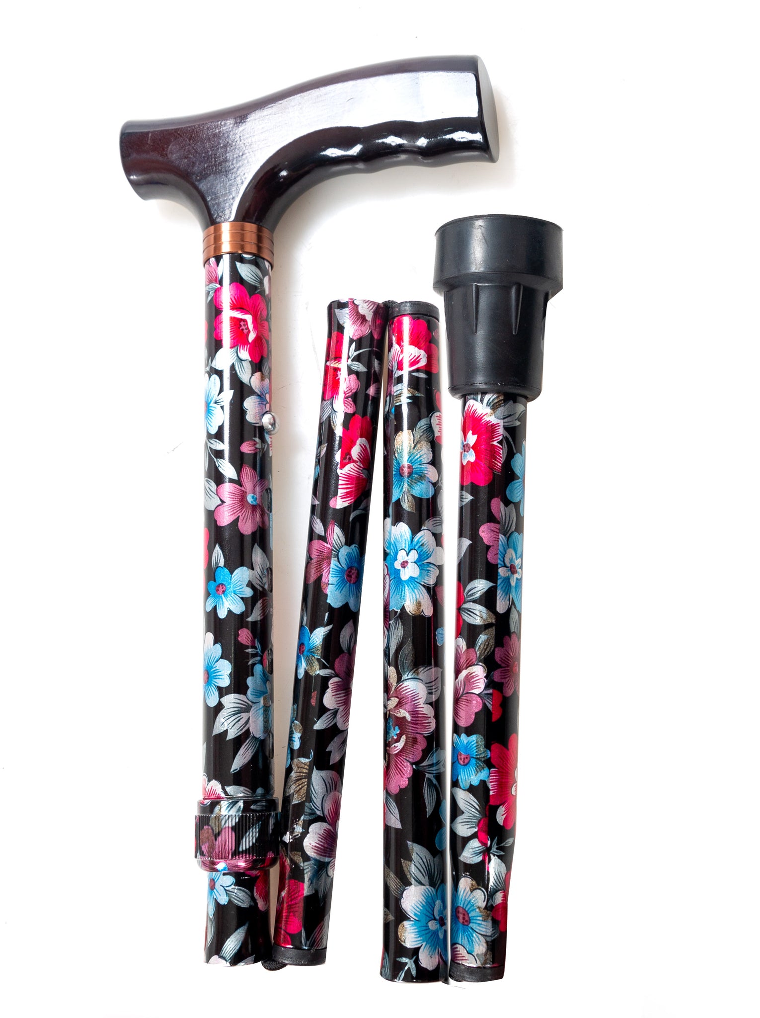 Folding Stick for Elderly Walking, Hiking, Trekking