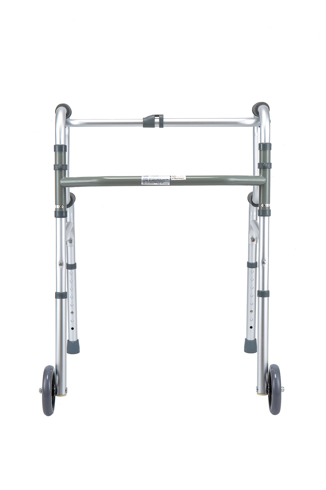 Folding Walker with Height Adjustable with 5" inches wheels