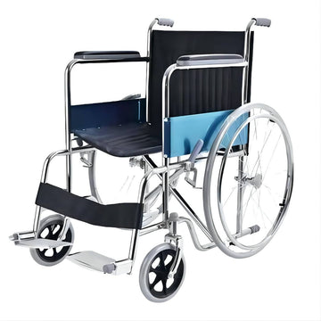 Economical Steel Wheelchair for disabled and elderly