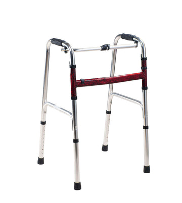 folding walker with seat for disabled and eldely people