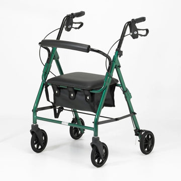 4 wheels Lightweight and Foldable Rollator for Disabled and Elderly