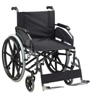 Extra Large Steel Manual Wheelchair Big Size Max 120Kg